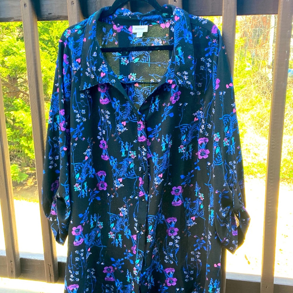 Button Down Blouse